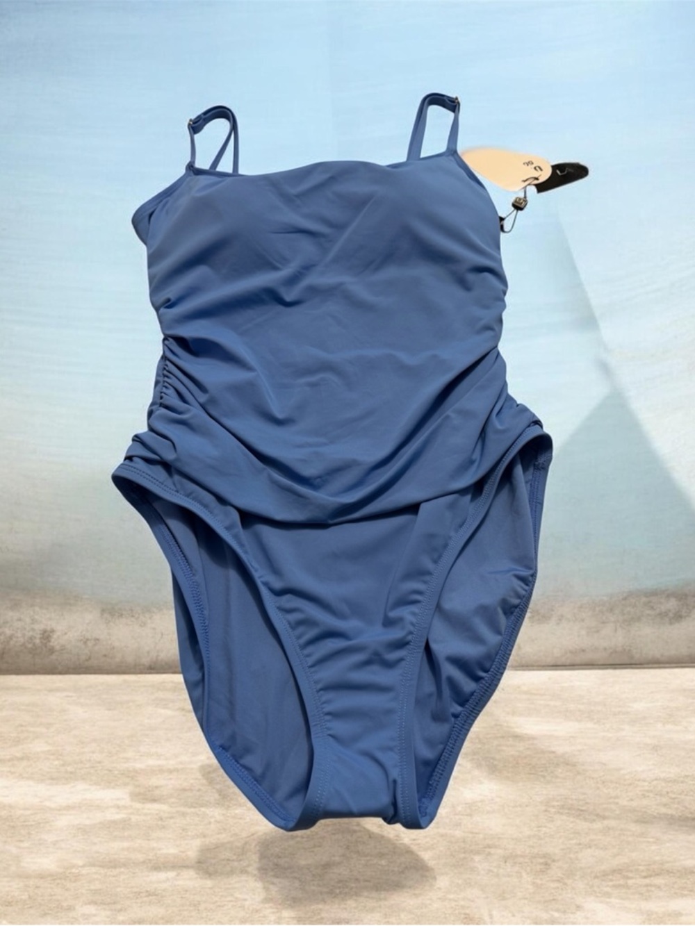 La Blanca Blue One-Piece Swimsuit